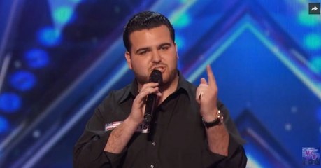 Sal Valentinetti Talks About His Big Kiss with Heidi Klum America's Got Talent 2016 (Extra)