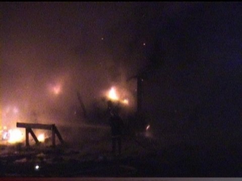 feu 2PL gare Moulins sdis allier pompier