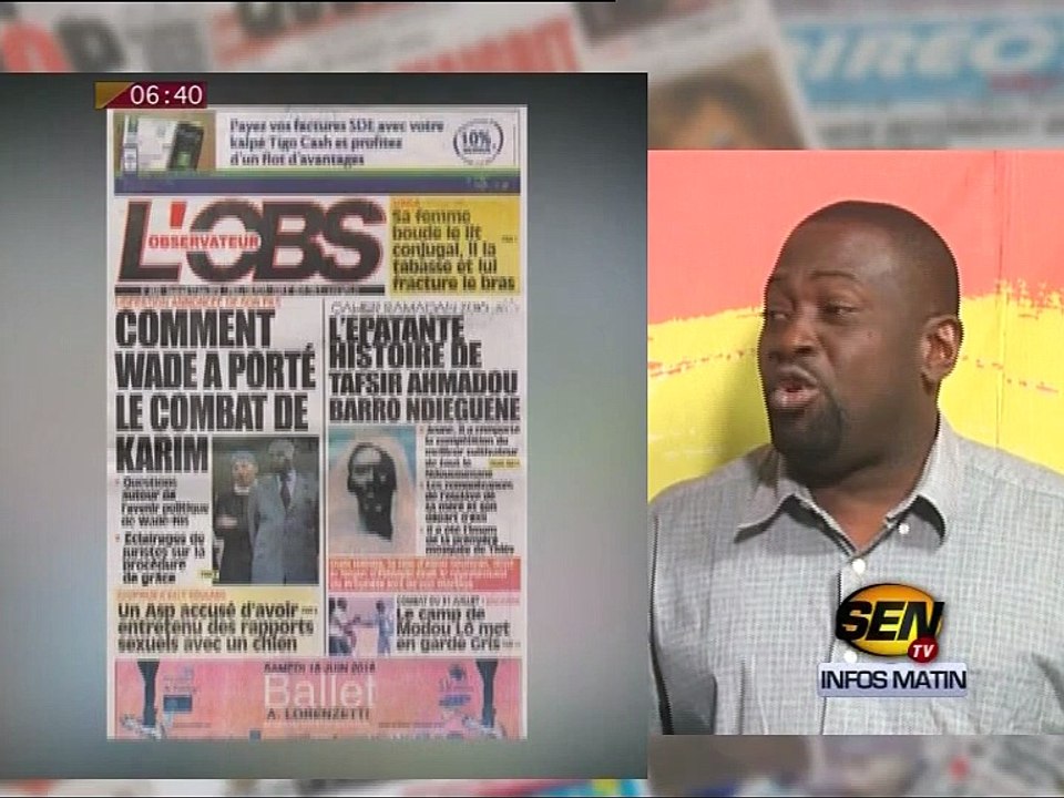 Revue de presse de Fabrice Nguéma du 17 juin 2016