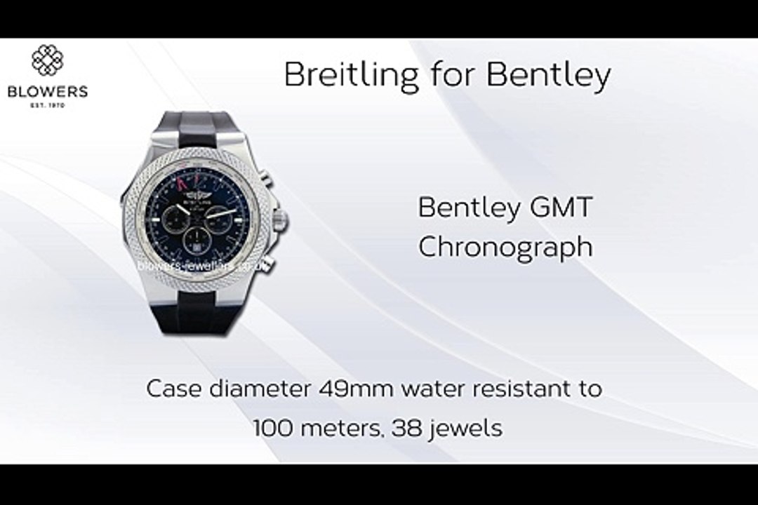 Breitling For Bentley - Blowers Jewellers