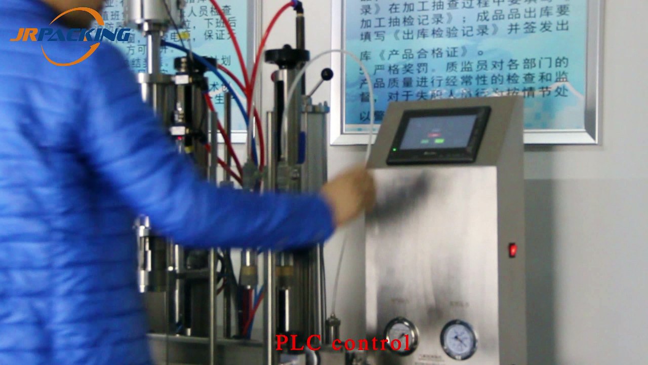 Bag On Valve Aerosol Filling Machine for BOV Aerosol Products 1600GT