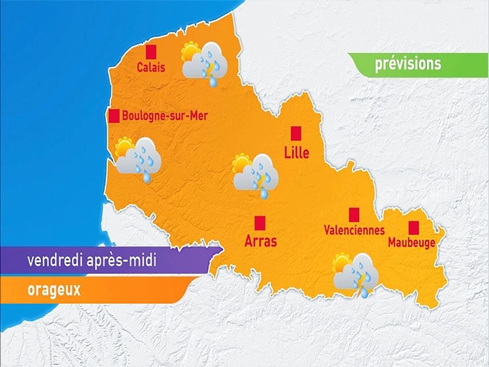 La météo du 17 juin 2016