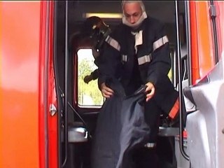 feu PL sur la RCEA pompier