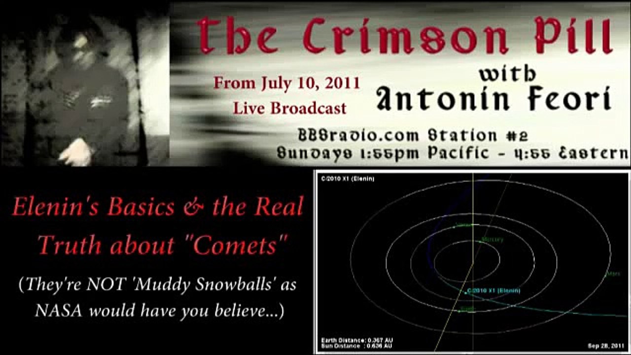 Elenin July 10 (3/4) & the REAL Truth about "Comets" NASA doesn't want you to know