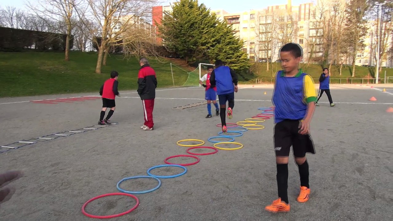 Séance d'entrainement de football - U11 et U13