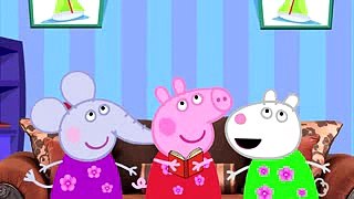 Свинка Пеппа Мультфильм Пеппа решила устроить пижамную вечеринку  Peppa Pig