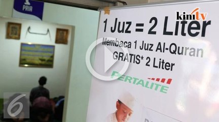 Video: Baca Al Quran, dapat isi minyak kenderaan secara percuma