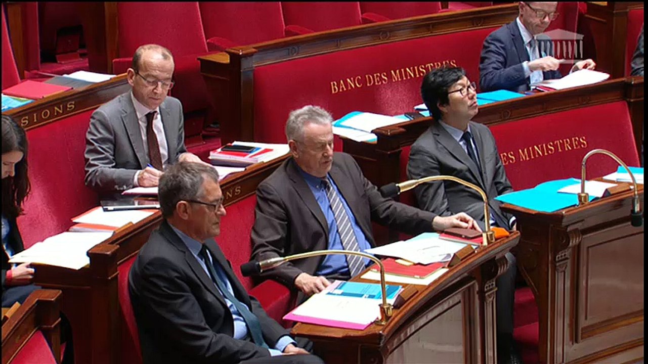 Sébastien Huyghe en discussion générale de la PPL engins motorisés