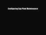 Read Configuring Sap Plant Maintenance PDF Online