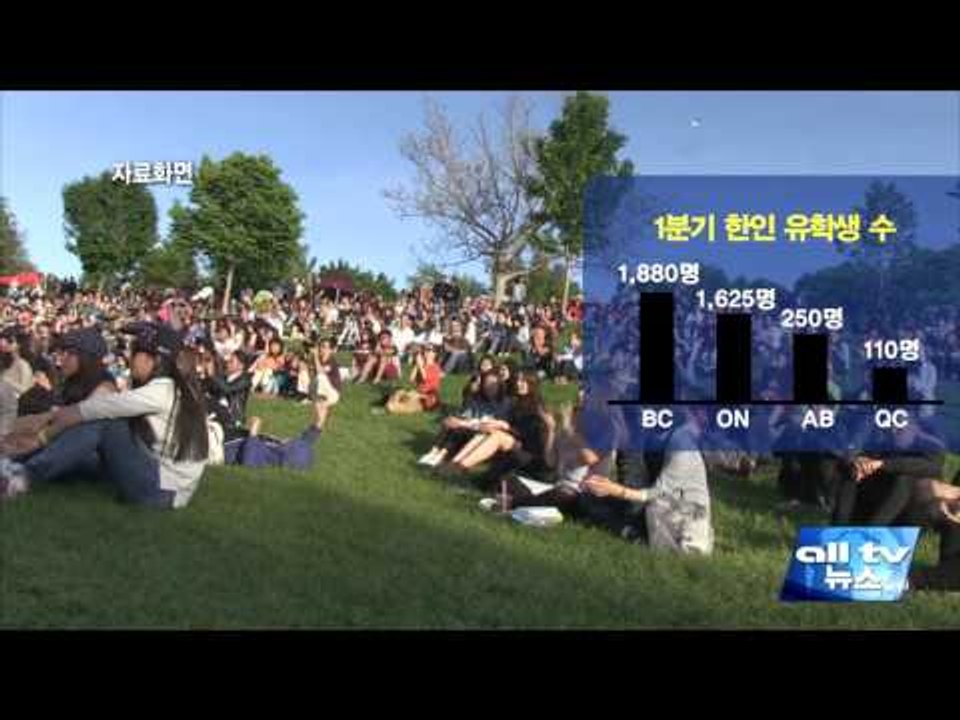 1분기 캐나다 정착 한인 늘어 ALLTV NEWS EAST 16JUNE16