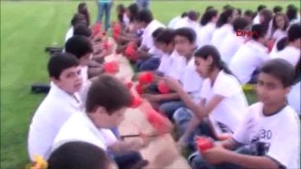 Nizipli Öğrencilerden 1200 Kişilik Ritim Grubu