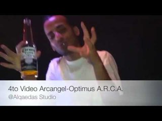 Arcangel En El Estudio 4to Video Optimus Arca @Alqaedas Estudio