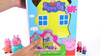 Peppa Pig House La Casa A Casa da Peppa Pig Toys Juguetes Brinquedos em Português