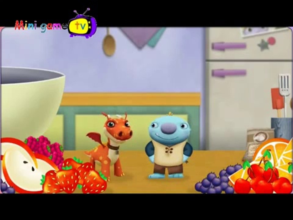 WallyKazam Full Episode English Cartoon Games Fruit Frenzy Magic Word Hunt