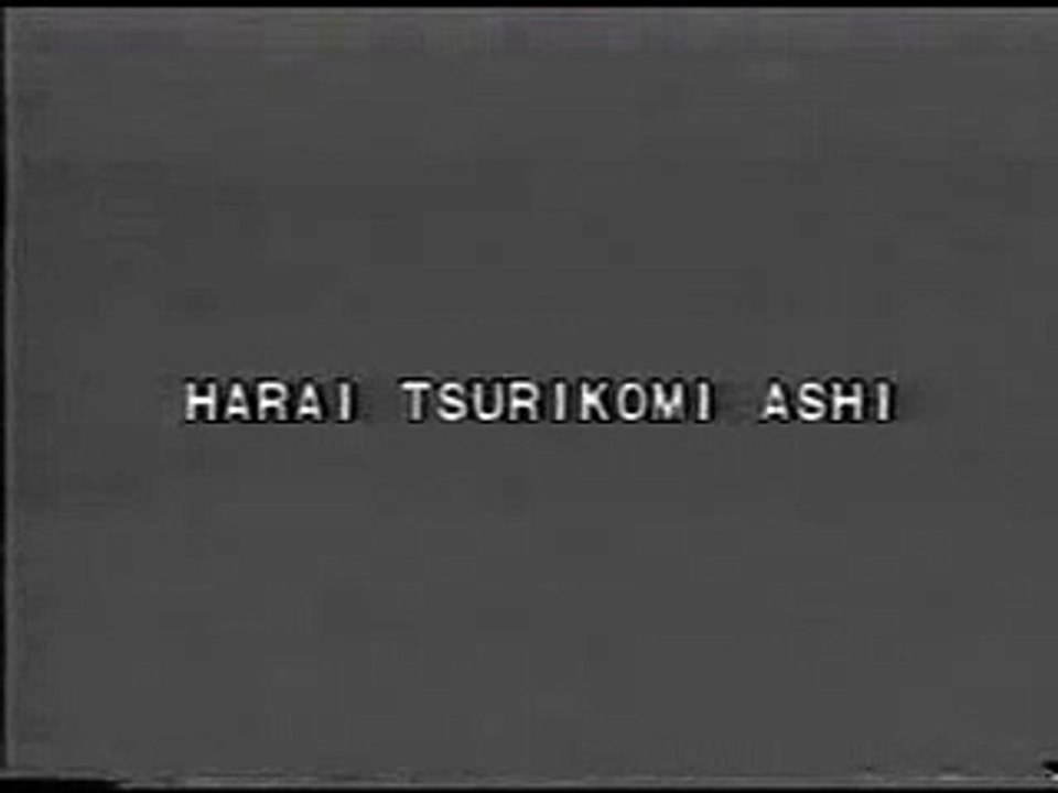 29 - Tokio Hirano - Ashi Waza - Harai Tsurikomi Ashi