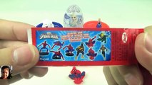 Kinder Eggs Surprise Marvel Spiderman Play Doh Kinder Disney Frozen Elsa Anna Peppa Pig