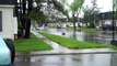 Flooding in my apartment complex.. still raining.