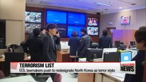 U.S. lawmakers push forward to redesignate N. Korea as terror state