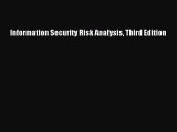 [PDF] Information Security Risk Analysis Third Edition Read Online