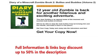 Diary of a Minecraft Zombie Book 2: Bullies and Buddies (Volume 2)