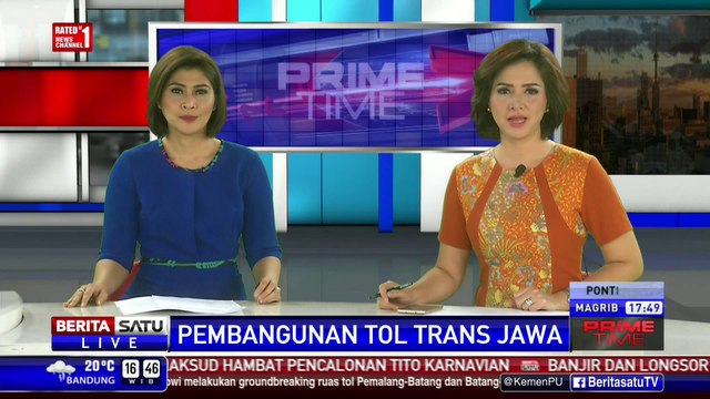 Jokowi Resmikan Proyek Tol Pemalang-Batang
