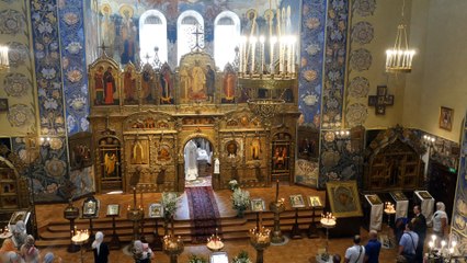 La cathédrale russe de Nice revit