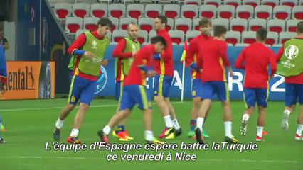 Euro 2016 - Rencontre Turquie-Espagne ce vendredi