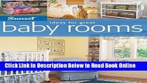 Read Sunset Ideas for Great Baby Rooms (Ideas for Great)  Ebook Free