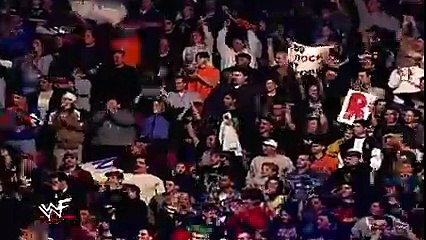 Vince Mcmahon returns and helps The Rock 2000 HD