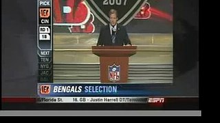 NFL Draft- my 15 minutes (seconds) of Fame