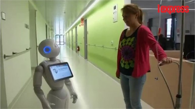Belgique: un robot accueille et guide les patients dans les hôpitaux