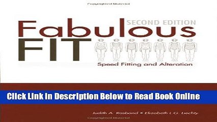 Download Fabulous Fit: Speed Fitting and Alterations  PDF Online