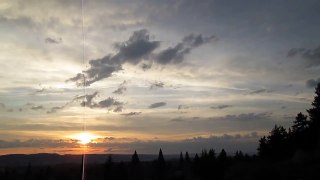 April 23, 2012: Mt. Tabor Park Sunset, Portland, Oregon, USA