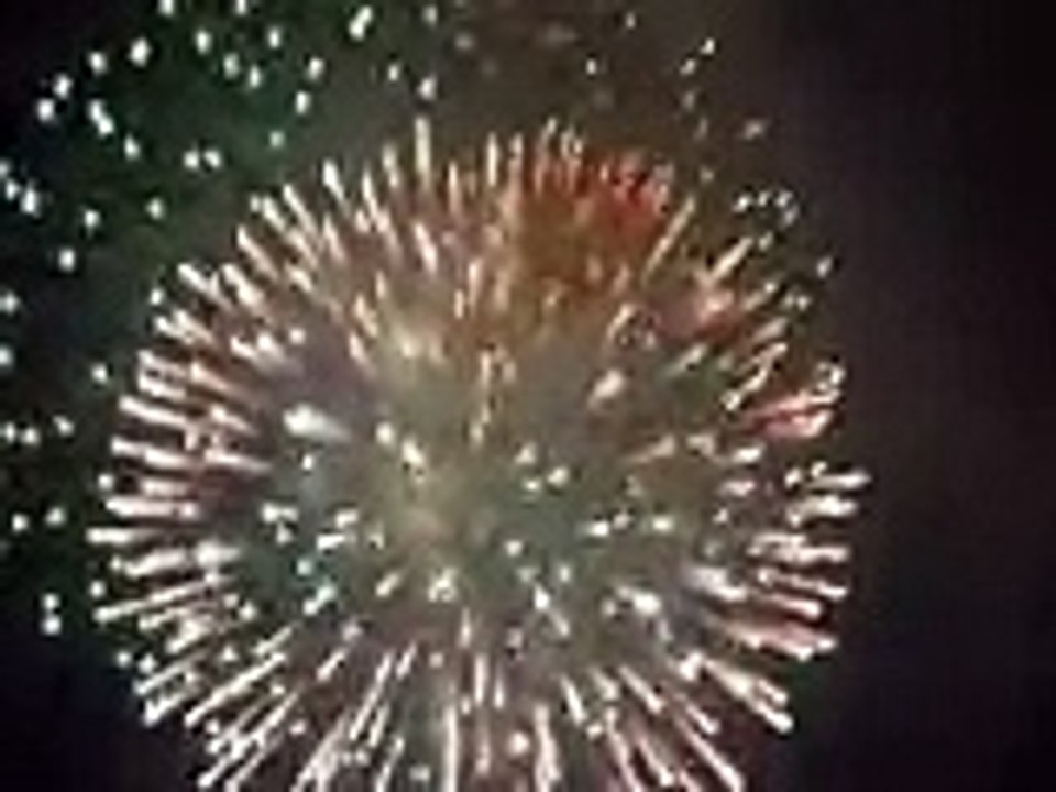 2012/7/29鈴鹿８耐決勝後 花火2/2 @ストレート(LQ) SUZUKA 8HOURS