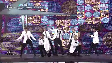 [KCON 2016 France×M COUNTDOWN] Abertura _ Arirang Medley(아리랑 연곡)