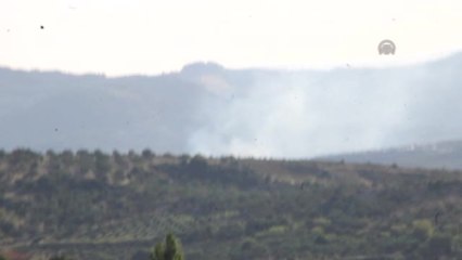 Hatay Kırsalına Top Mermisi Düştü