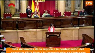 C's: El Servei d'Ocupació de Catalunya y su reforma. Inés Arrimadas, réplica. Pleno 24/04/2013