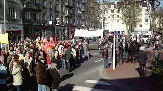 Manifestation à Caen, jeudi 19 mars 2009