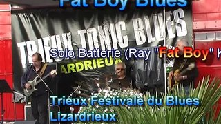 Fat Boy Blues Drum Solo, Lezardrieux Trieux Tonic Festival du Blues 19 May 2012