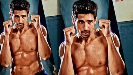 (VIDEO) Sidharth Malhotra's INTENSE Workout