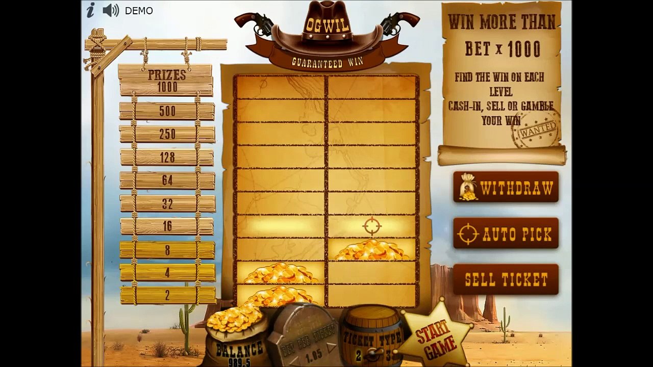 Ogwil scratch card - Volt Casino