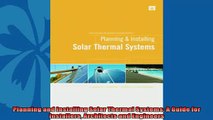 Popular book  Planning and Installing Solar Thermal Systems A Guide for Installers Architects and