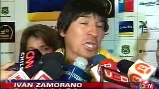 Iván Zamorano en la selección chileno 25 09 2011 CHILEVISION