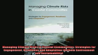 Popular book  Managing Climate Risks in Coastal Communities Strategies for Engagement Readiness and