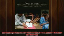 Pdf online  Conducting Research in Conservation Social Science Methods and Practice