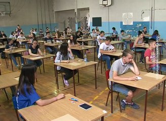 Kombinovanim testom završeno polaganje male mature, 17. jun 2016. (RTV Bor)