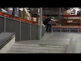 Dude Performs Slick Tricks in Empty Indoor Skatepark