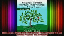 READ book  Managing an Information Security and Privacy Awareness and Training Program Second Edition Full EBook