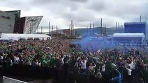 Les supporters nord-irlandais sont magiques