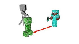 Minecraft Animation (REDSTONE  fight)